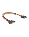 PRZEDŁUŻACZ KABLA ZASILAJĄCEGO SATA 15PIN M/F 30CM DELOCK - nr 5