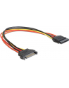 PRZEDŁUŻACZ KABLA ZASILAJĄCEGO SATA 15PIN M/F 30CM DELOCK - nr 9