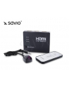 Switch HDMI 3 porty + pilot SAVIO CL-28 - nr 9