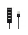 Hub Unitek 4x USB 2.0 mini czarny Y-2140 - nr 9