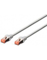 DIGITUS Professional Patch cord DIGITUS S/FTP kat. 6 0,5m LSOH szary - nr 30