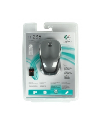 Logitech Mysz Optyczna Bezprzew. Wireless Mouse M235 black nr 1