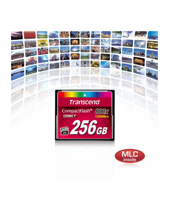 Transcend memory card 256GB Compact Flash 800x