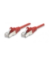 Intellinet Network Solutions Intellinet patch cord RJ45, kat. 6 UTP, 0.5m czerwony, 100% miedź - nr 9