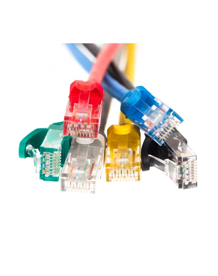 Netrack patchcord RJ45, osłonka zalewana, kat. 6 UTP, 2m żółty główny