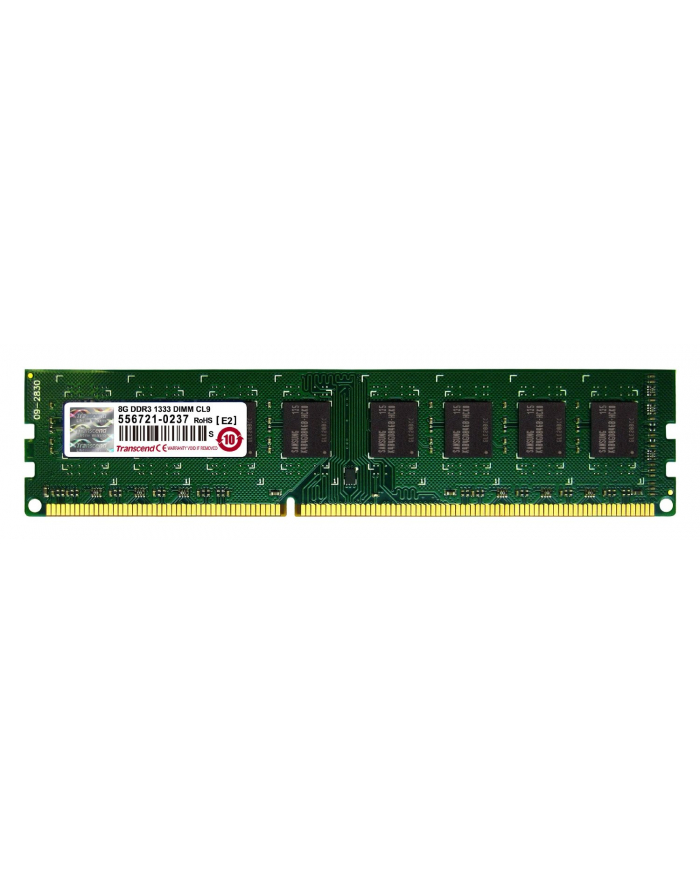 Transcend DDR3 8GB 1333MHz CL9 DIMM Unbuff główny