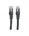 Intellinet Network Solutions Intellinet patch cord RJ45, kat. 6 UTP, 1m czarny, 100% miedź - nr 6