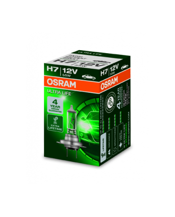 OSRAM Headlight Night Super 55W  PX26d 12V H7