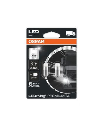 OSRAM LEDriving Premium Chłodna biel 6000K 1W BA9s 24V