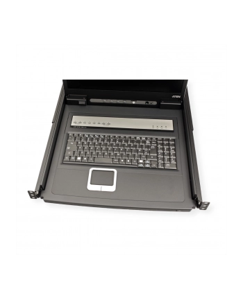 ATEN KVM 8 port LCD 19'' + keyboard + touchpad PS/2 or USB, 1U 19'' Rack nr 2