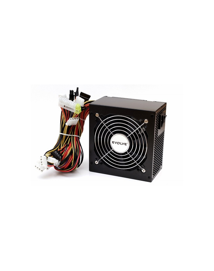 EVOLVEO Pulse Zasilacz 450W , ATX 2.2, cichy, 12cm fan, pas. PFC, 4xSATA, PCIe 6, czarny, zbiorcze opakowanie główny