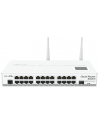 MikroTik CloudRouterSwitch CRS125-24G-1S-2HnD-IN, 600MHz CPU, 128MB RAM, 24xLAN, 2.4 Wi-Fi, 1xSFP slot,1x microUSB,vč.L5 - nr 16