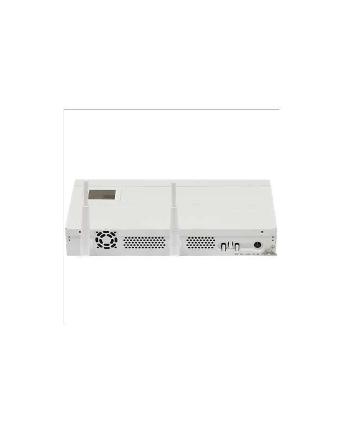 MikroTik CloudRouterSwitch CRS125-24G-1S-2HnD-IN, 600MHz CPU, 128MB RAM, 24xLAN, 2.4 Wi-Fi, 1xSFP slot,1x microUSB,vč.L5 główny