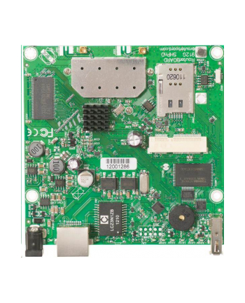 MikroTik RouterBOARD RB912UAG-2HPnD-OUT, 600MHz CPU, 64MB RAM, 1x LAN, integr. 2.4GHz Wi-Fi, vč. L4 licence