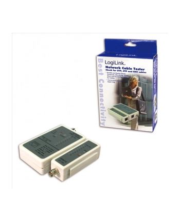 Logilink WZ0011, Cable Tester RJ11, RJ12, RJ45 +BNC nr 1