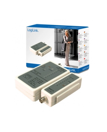 Logilink WZ0011, Cable Tester RJ11, RJ12, RJ45 +BNC nr 2