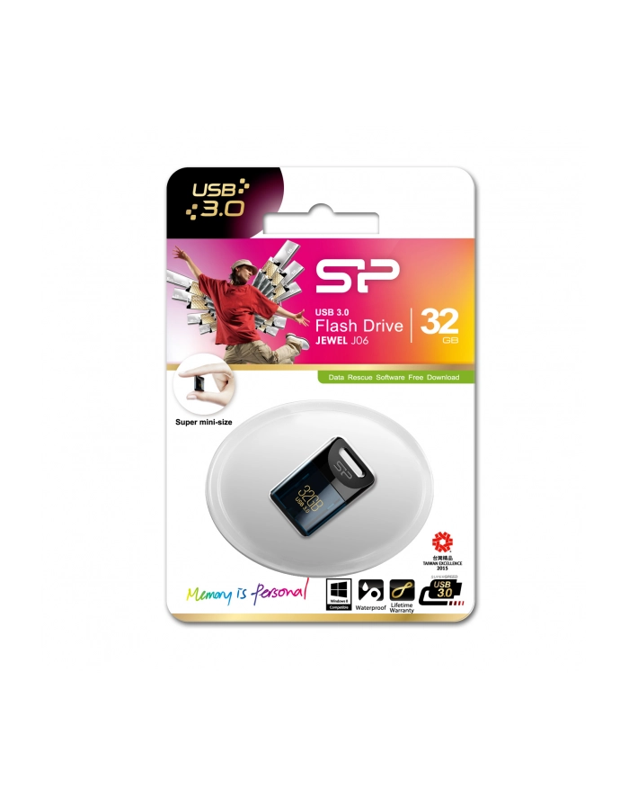 SILICON POWER 32GB, USB 3.0 FlASH DRIVE, Jewel J06, Deep Blue główny