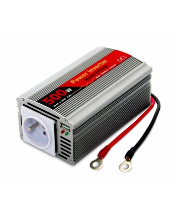 EUROCASE měnič napětí DY-8109-12, AC/DC 12V/230V, 500W, USB