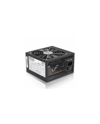 EVOLVEO Pulse Zasilacz 450W , ATX 2.2, cichy, 12cm fan, pas. PFC, 4xSATA, PCIe 6, czarny, zbiorcze opakowanie