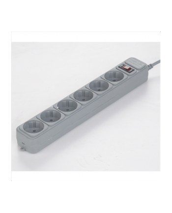 Gembird Power Cube Surge Protector SPG6-B-10C/ 3 m/ 6 Sockets/ White