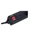 EnerGenie Surge Protector SPG5-C-10/ 3 m/ 5 Sockets/ Black - nr 9