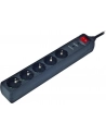 EnerGenie Surge Protector SPG5-C-5/ 1.5 m/ 5 Sockets/ Black - nr 17