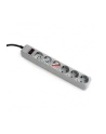 Gembird Power Cube Surge Protector SPG6-B-10C/ 3 m/ 6 Sockets/ White - nr 4