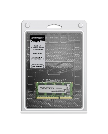 Crucial 4GB DDR3-1600 Ballistix Sport SODIMM 204pin, PC3-12800, CL9, 1.35V nr 2