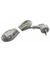 Cable powercord (D ..)  1.8m  grey - nr 14