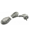 Cable powercord (D ..)  1.8m  grey - nr 17