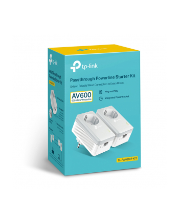 TP-LINK TL-PA4010PKIT Zestaw nano transmiterów sieciowych AV500 z gniazdkiem elektrycznym