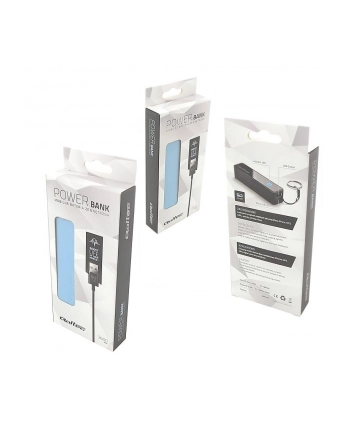 Qoltec Power Bank  Bateria zewnętrzna do smartfona 2600mAh, Biała nr 1