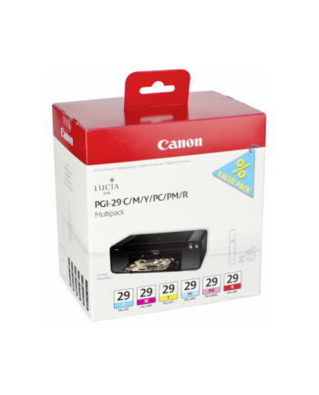 Canon PGI29 MBK/PBK/DGY/GY/LGY/CO Multi Pack