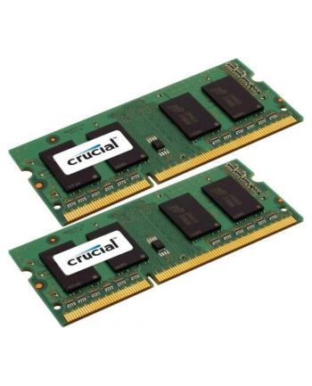 Crucial 4GB kit (2GBx2) DDR3 1600MHz CL11 SODIMM 1.35V/1.5V