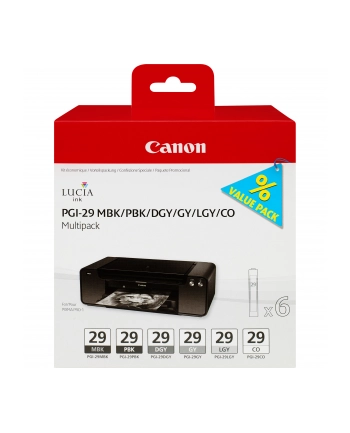 Canon PGI29 MBK/PBK/DGY/GY/LGY/CO Multi Pack nr 1