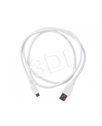 KABEL USB MICRO AM-MBM5P 2.0 1M WHITE GEMBIRD