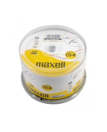 Maxell CD-R 700 MB 52x PRINTABLE CAKE 50 szt