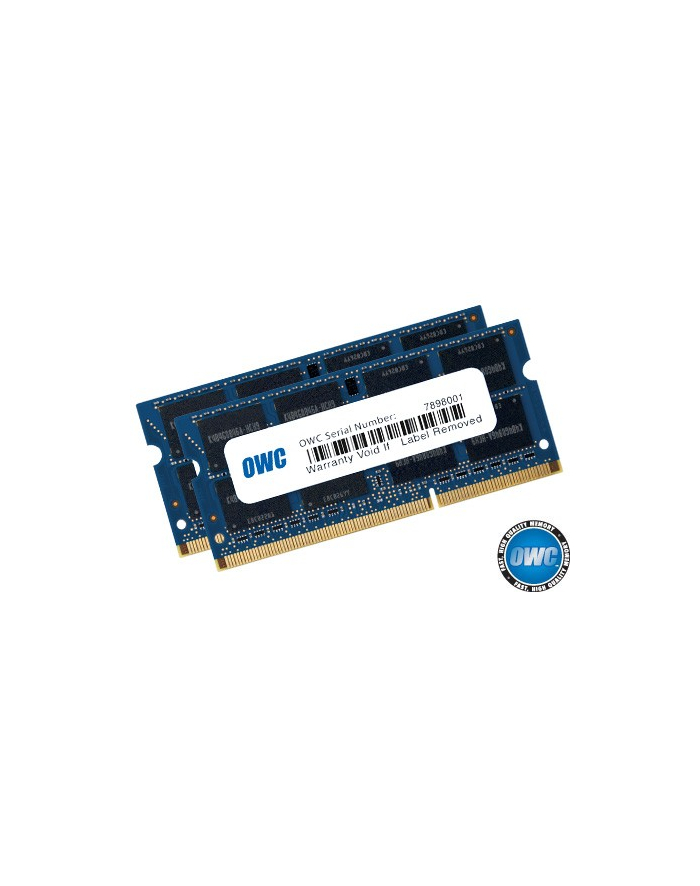 OWC SO-DIMM DDR3 2x8GB 1333MHz CL9 Apple Qualified główny