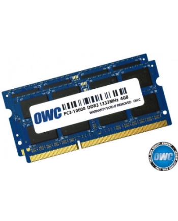 OWC SO-DIMM DDR3 2x4GB 1333MHz CL9 Apple Qualified nr 1