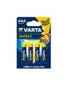 Varta Baterie Alkaliczne R3 AAA 4szt energy - nr 6