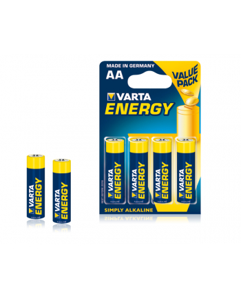 Varta Baterie Alkaliczne R6 AA 4szt energy