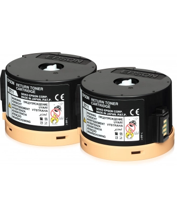 Toner Epson black Double Return | 2x2500str | AL-M200/MX200 nr 1