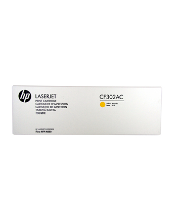 HEWLETT PACKARD - SUP HP 827A Yellow LJ Toner Cart, CF302AC - CONTRACT