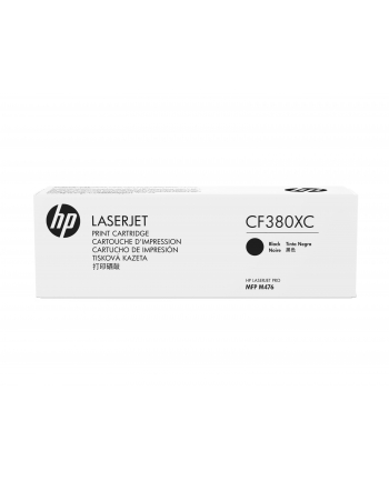 HEWLETT PACKARD - SUP HP 312X Black LJ Toner Cart, CF380X - CONTRACT nr 1