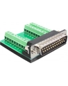 ADAPTER TERMINAL BLOCK (27PIN)->SERIAL(M)25PIN DELOCK - nr 13