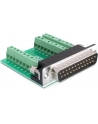 ADAPTER TERMINAL BLOCK (27PIN)->SERIAL(M)25PIN DELOCK - nr 15
