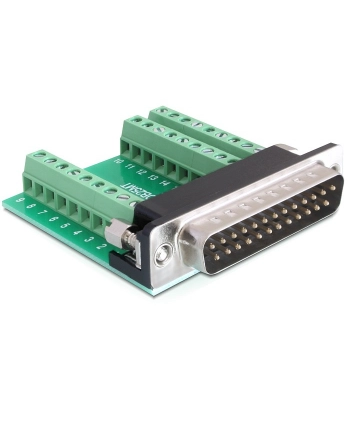 ADAPTER TERMINAL BLOCK (27PIN)->SERIAL(M)25PIN DELOCK nr 2