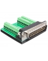 ADAPTER TERMINAL BLOCK (27PIN)->SERIAL(M)25PIN DELOCK - nr 6