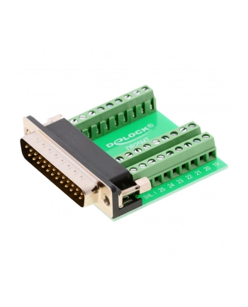 ADAPTER TERMINAL BLOCK (27PIN)->SERIAL(M)25PIN DELOCK nr 1
