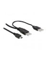 KABEL USB AM MINI USB 2.0 -> 2XAM-AF 1.5M DELOCK - nr 5